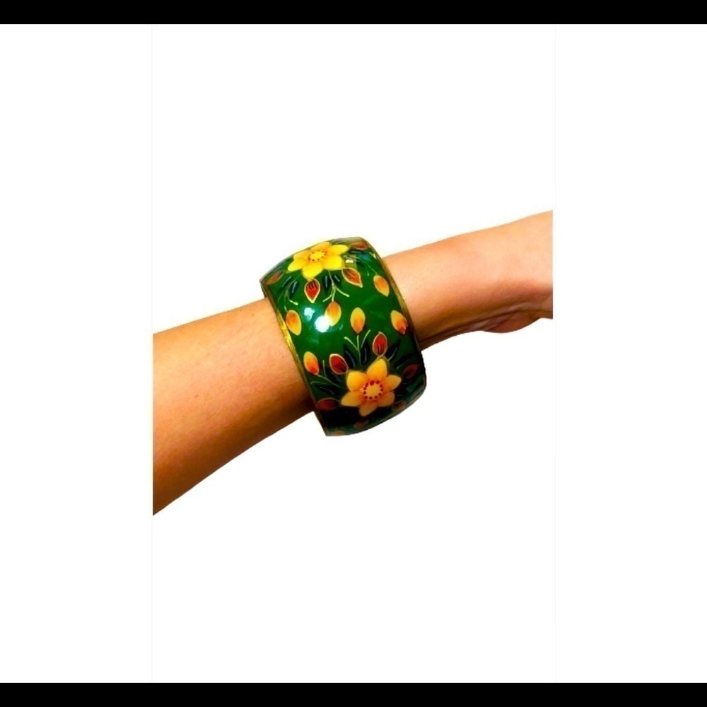 𝅺BRASS cuff‎ bangle bracelet